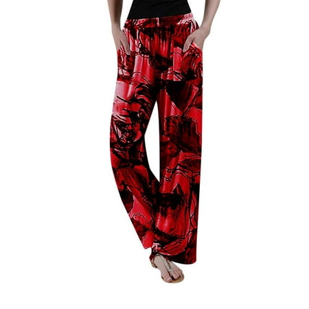 

Lumento Womens Comfy Palazzo Wide Leg Pant Tie Dye Casual Loose Pajamas Pjs Lounge Pant with Pocket