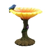 NW Wholesaler Miniature Fairy Garden Flower Birdbath