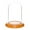 Oak Veneer Base, variant on Plymor 3" x 5" Glass Display Dome Cloche (Walnut Veneer Base)