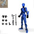 thumbnail image 1 of T13 Action Figure, Titan 13 Action Figure With 4 Types Of Weapons And 3 Types Of Hands, T13 Action Figure 3d Printed Multi-jointed Movable, 1 of 2