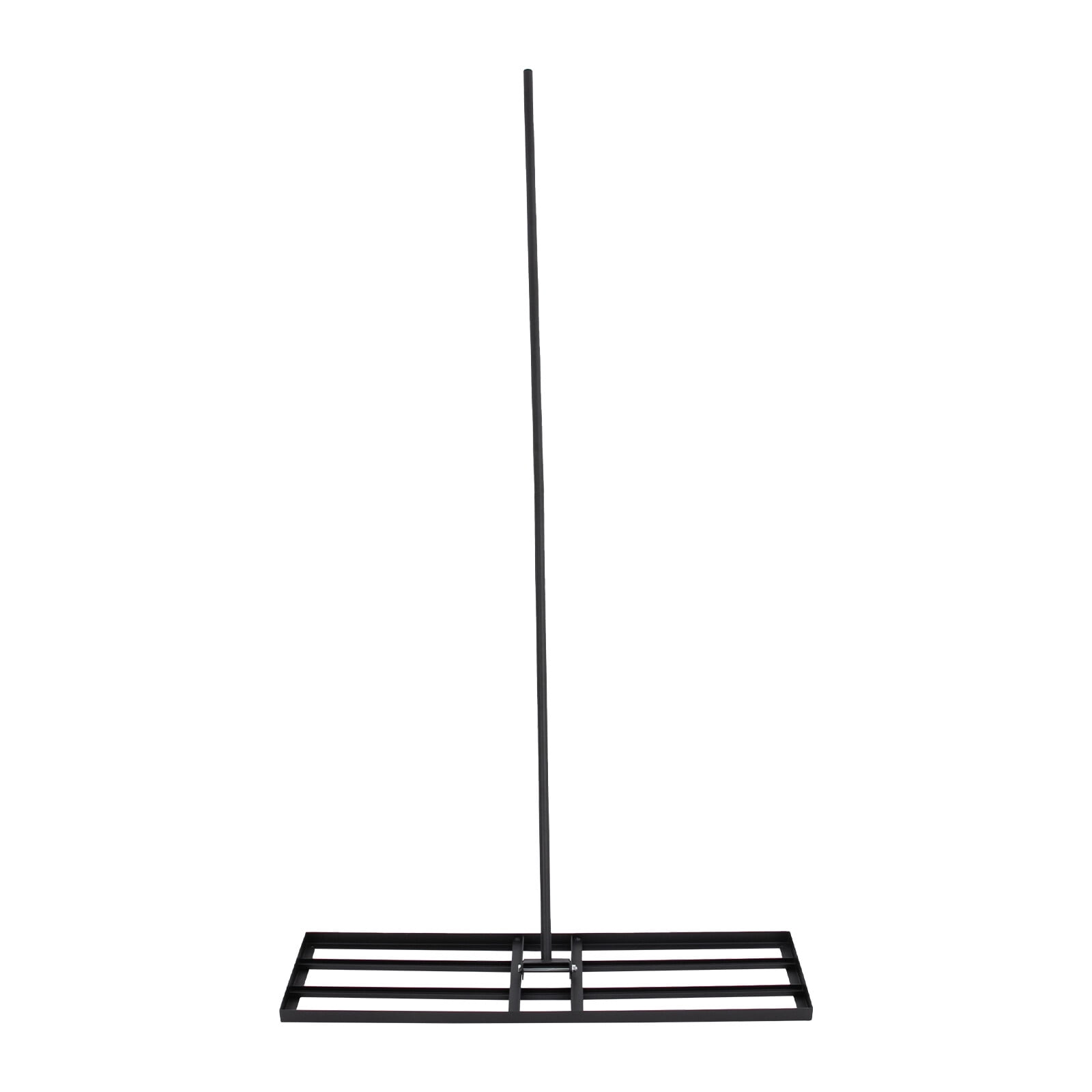 Grassland Leveling Rake, Lawn Leveling Rake 91x25cm Black Soil Leveling Tool, Adjustable Handle for Garden Yard Lawn Care & Soil Preparation