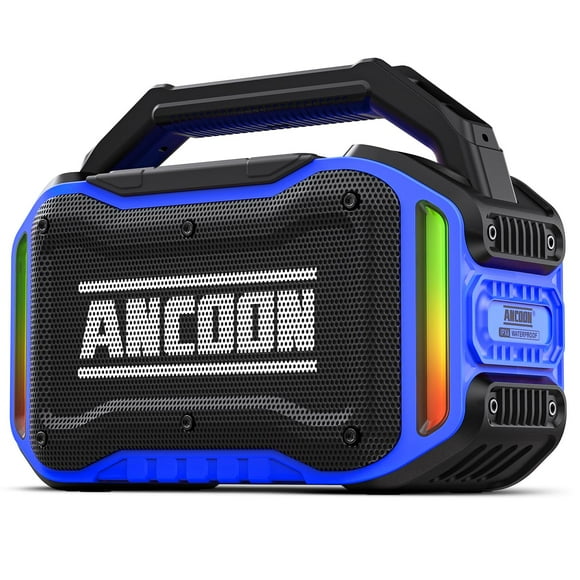 Altavoz Bluetooth ANCOON 80W Peak Power IPX6 Resistente al Agua Azul