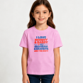 thumbnail image 2 of Girls Graphic Tees Love Grandma Grandpa Kids T Shirt Funny 100% Cotton Short Sleeve Soft Tops 4-13Y, 2 of 5