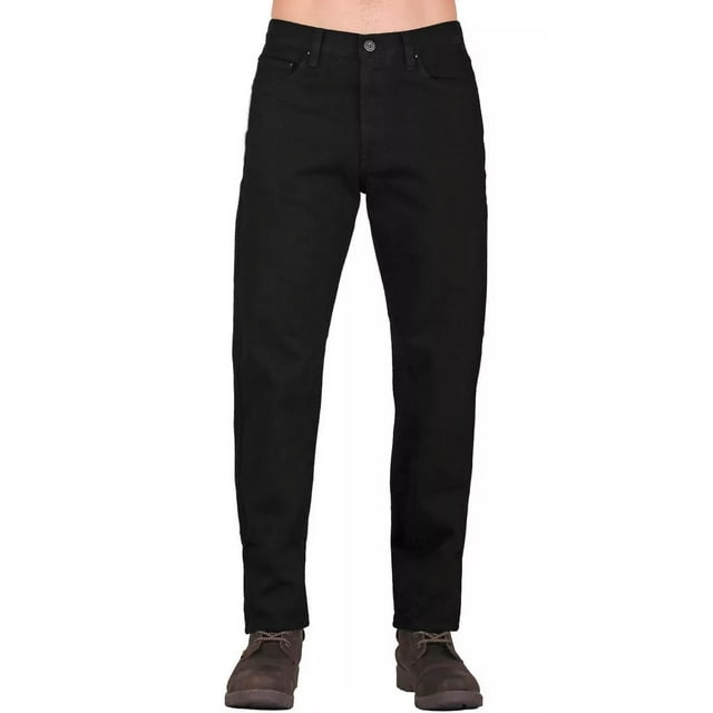 Jeans Furor Hombre Negro Mezclilla Maverick