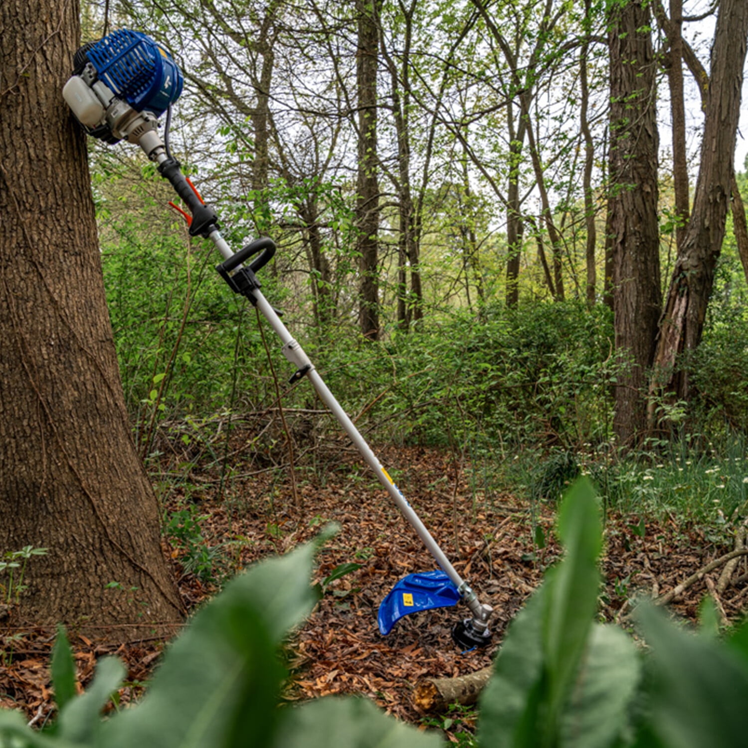 WILD BADGER POWER Weed Eater 31cc 17" Gas String Trimmer/Edger 4 Cycle with Brush Cutter