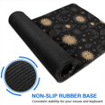 thumbnail image 6 of Long Mouse Pads for Desk,Black Gold Sun Moon Cloud Pattern Desk Mats on Top Of Desks, Desk Mouse Pad Extra Large with 3mm Non-Slip Base and Stitched Edge for Gaming,Office,Work,Home 35.4"x15.7", 6 of 6