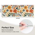 thumbnail image 5 of Pioneer Flower Floral Print Pattern Kitchen Rug Mat,Kitchen Runner Rugs Non Skid Washable,Decorative Kitchen Floor Mats for Kitchen,Sink,Laundry,17"X47", 5 of 5