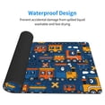 thumbnail image 4 of Balery Funny Steam Train Mouse Pad ,15.8x29.5 In Large Gaming Mouse Pad Desk Mat Long Non-Slip Rubber Stitched Edges,Waterproof Mousepad Desk Mat For Gamer Office Home, 4 of 9