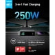 thumbnail image 2 of Anker Prime Power Bank, 27,650mAh 3-Port 250W Portable Charger (99.54Wh) Smart App, Compatible with MacBook Pro/Air, iPhone 16/15/14/13 Series, Samsung, Dell, and More (Charging Base Not Included), 2 of 5
