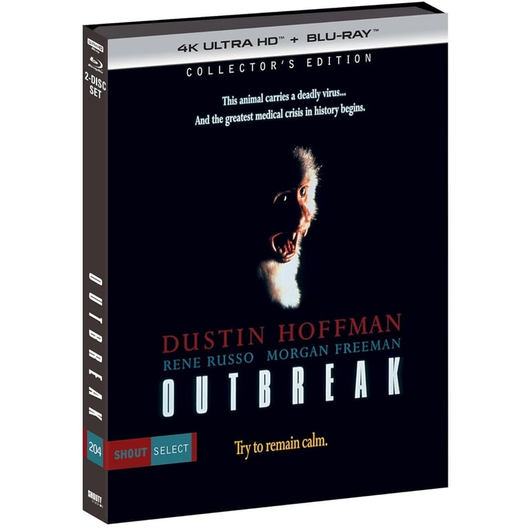 SDS, Outbreak ULTRA HD Movie, Dustin Hoffman, Two-disc set