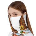 thumbnail image 4 of KLL Gnomes In Autumn Pirnt Wicking Running Beanie Head Wrap Cycling Bandana for Men Women, 4 of 8