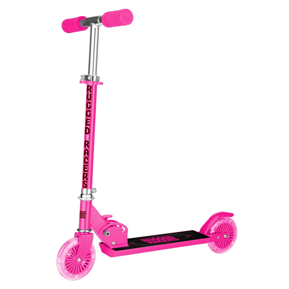 R1 2 Wheel kick scooter pink