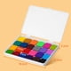 thumbnail image 2 of Kit divertido para pintar con los dedos, lavable, de 12 o 24 colores, con libro para niños, ideal para manualidades y manualidades para el Día del Niño, Navidad y más., 2 of 8