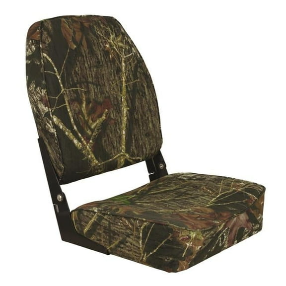 Springfield 1040646 High Back Folding Seat with Mossy Oak Break-Up