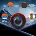 thumbnail image 4 of EPCTEK All Terrain Off Road Hoverboard for Kid with Bluetooth and LED Lights, Best Kids Gift, Orange, 4 of 5