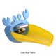 thumbnail image 4 of Ounissouiy Extensor de grifo de dibujos animados encantador, fácil de limpiar e instalar, extensor de grifo de dibujos animados para baño Juegos de accesorios de baño Cangrejo azul y amarillo, 4 of 6