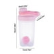 thumbnail image 3 of Botella de agua con proteína en polvo de 500 ml, vaso de plástico con báscula, recipiente portátil para mezclar deportes y fitness., 3 of 6