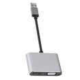 thumbnail image 2 of Adapter, 5Gbps 1920 X 1080 Plug And Play  VGA Converter, For Desktops Laptops, 2 of 8