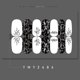 thumbnail image 1 of Xihbxyly Pegatinas para Uñas, Diseño Artístico En Blanco y Negro, Autoadhesivas de Fácil Aplicación, Material Duradero para Un Uso Prolongado, Divertidas Uñas de Halloween, para Disfrutar En Reunione, 1 of 3