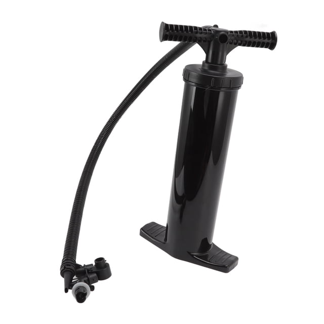 Hand Pump, Fast Inflation Hand Pulled Air Pump With Extension Hose Nozzle Inflatable Pump Portable Inflator Kit For Inflate Air Mattresses, Pool Rafts, Inflatable Boats