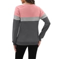thumbnail image 5 of VDJ Womens Sweatshirts Half Zip Up Crewneck Long Sleeve Pullover Tops Color Block Fall Winter Fashion Workout Sweat Shirts 2026, 5 of 5