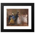 thumbnail image 2 of Alois Schönn 24x20 Black Modern Framed Museum Art Print Titled - Galante Damen (1850), 2 of 5