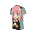 thumbnail image 5 of Boys Girls Anya Forger Spy X Shirt Graphic T-Shirt Crewneck Short Sleeve 3d Colorful Tops Tees, 5 of 7