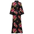 thumbnail image 4 of Batas Ropa de casa informal para mujer Batas de cuello largo Pijamas para dormir Pijamas para mujer, 4 of 9