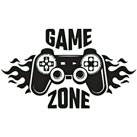 LAMIRO Game Zone Wall Decals,Gamer Controller Wall Stickers,Removable Art Vinyl Decor for Boys Room Home Playroom Bedroom Walls Background Decoration Gamer Room Decor for Boys
