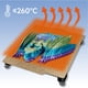 thumbnail image 3 of Placa De Construcción Para Impresora 3D De Fibra De Carbono PEI, Mate, Fácil De Limpiar, Sin Deformación, Placa De Acero Con Resorte PEI De Doble Cara, Textura En Aerosol Para, 3 of 7
