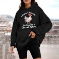 thumbnail image 2 of WEAIXIMIUNG Sweat à Capuche à Fermeture à Glissière pour Femmes, Mode Décontractée, Haut Ample, 2 of 4