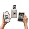 thumbnail image 4 of FUJIFILM INSTAX MINI LiPlay+ Hybrid Instant Camera & Smartphone Printer - Sand Beige, 4 of 9
