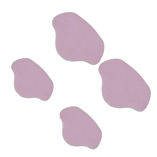kurtrusly Adjustable Shoe Heel Pad Insoles for High Heels Customizable Heel Repair Stick pink 1Set