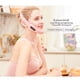 thumbnail image 5 of 【Nuevo】Dispositivo V-Facial Inteligente con 3 Modos, 10 Niveles de Intensidad, Terapia de Luz Roja/Azul y Compresa Caliente a 42℃, Incluye Control Remoto, Color Rosa, 5 of 6