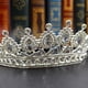 thumbnail image 2 of Zhuge Tiara de boda para novia, diadema de princesa, corona nupcial, joyería para el cabello con diamantes de imitación de cristal, decoración para novia, cumpleaños, graduación, boda (E), 2 of 4
