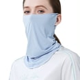 thumbnail image 1 of Máscara de protección solar de seda de hielo, anti-ultravioleta, cubierta para el cuello, protección de la piel, pañuelo para la cabeza montado en las orejas, 1 of 5