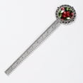 thumbnail image 2 of Cherry Vintage Silver Lace-Edged Bookmark: a Delightful Gift for Book Lovers and Readers, 2 of 5