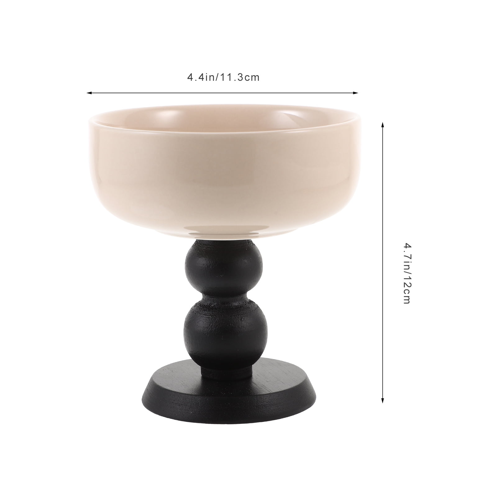 Wooden Dessert Bowl for Ice Cream and Pudding - Stylish, Cup for Serving