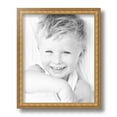 thumbnail image 2 of ArtToFrames 8" x 11" Gold with Star Picture Frame, 8.5x11 inch Gold Wood Poster Frame (WOM-4755), 1 Pack, 2 of 6