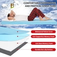 thumbnail image 2 of Colchón de Campaña Portátil HOMBYS de Espuma Viscoelástica Impermeable 3 cm, 2 of 7