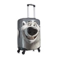 thumbnail image 3 of Balery Luggage Cover Smiling Polar Bear Print Suitcase Covers for Luggage Elastic Washable Suitcase Protector Fits 18-32 Inch Luggage-Large, 3 of 9