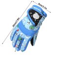 thumbnail image 2 of Toy Upgraded Outdoor Children's Ski Gloves Cycling Gloves Winter Mountaineering Warm Gloves Waterproof, Yellow （Buy 2 deliver 3）, 2 of 3