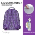 thumbnail image 2 of Mystical Celestial Student Backpack Waterproof School Bag with Gothic Starry Night Pattern, Breathable Padding, Adjustable Straps, Perfect for Students and Travel, 2 of 5