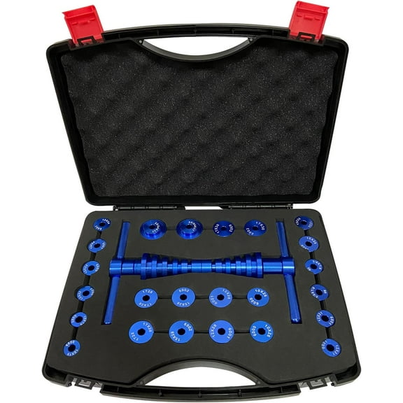Bicycle Bearing Press Set For Wheels/Hub Bearing Installation Bike Soft Tail Frame Turning Point Hub Assembly Tool-25pcs