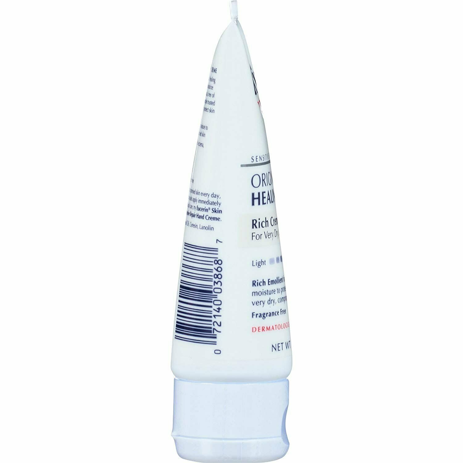 Eucerin Original Healing & Emollient Rich Creme Fragrance Free, 2oz, 6-Pack