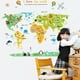 thumbnail image 2 of Vinil Decorativo Infantil H&Jess Mapa Países Animalitos Animados VINIL INFANTIL, 2 of 4