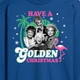 thumbnail image 3 of Golden Girls - Have A Golden Christmas - Men's Long Sleeve T-Shirt, 3 of 5