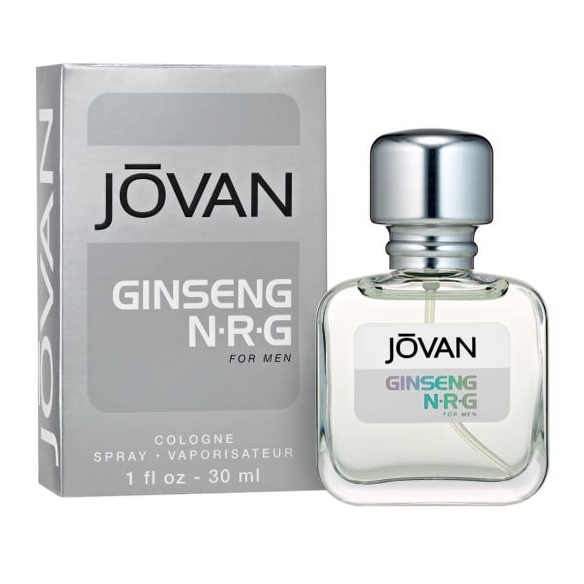 Jovan Ginseng N.R.G. Cologne Spray for Men, 1 fl oz