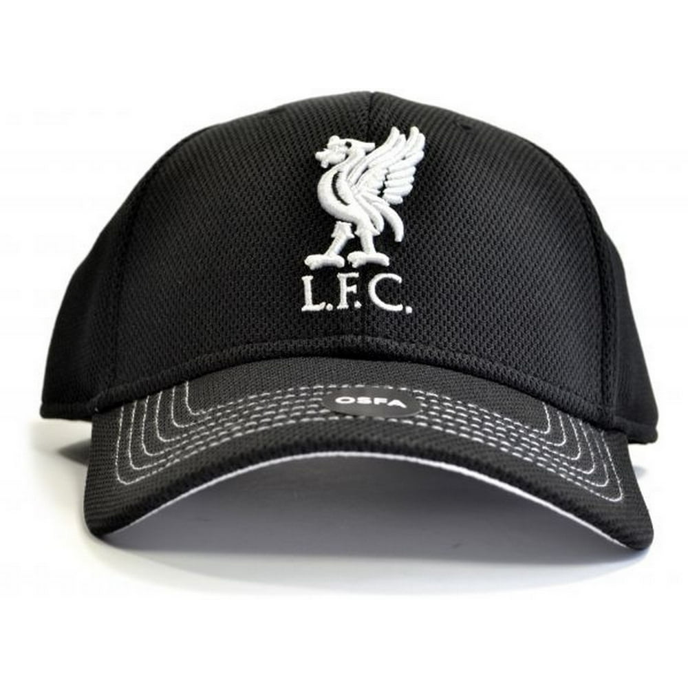 Liverpool FC Liverpool Fabric Detailed Liverbird Baseball Cap Black