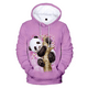 thumbnail image 4 of Sudadera con capucha con estampado 3D de panda de dibujos animados para otoño e invierno, sudadera con capucha para hombre, sudadera de calle, ropa de hombre de gran tamaño, 4 of 5